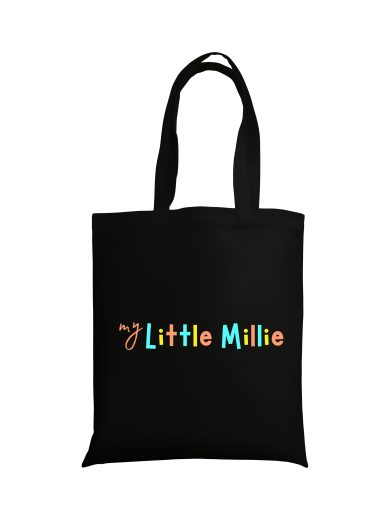 My Little Millie black tote bag