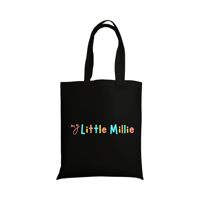 My Little Millie black tote bag
