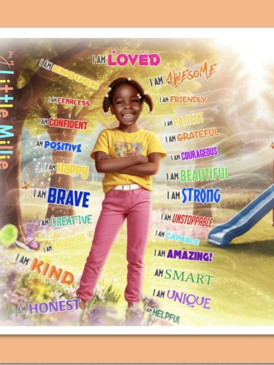 My Little Millie™️ Affirmation poster