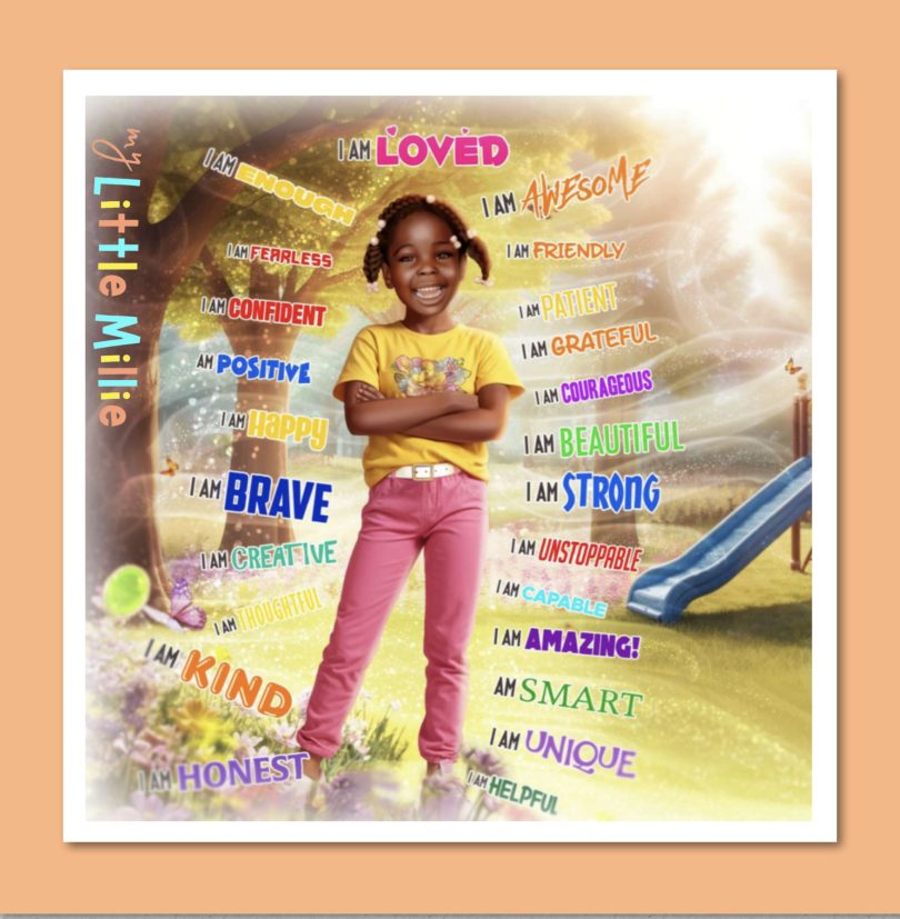 My Little Millie™️ Affirmation poster